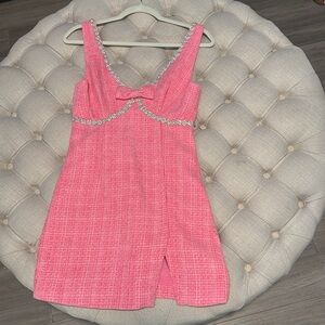 Pink Sleeveless Dress